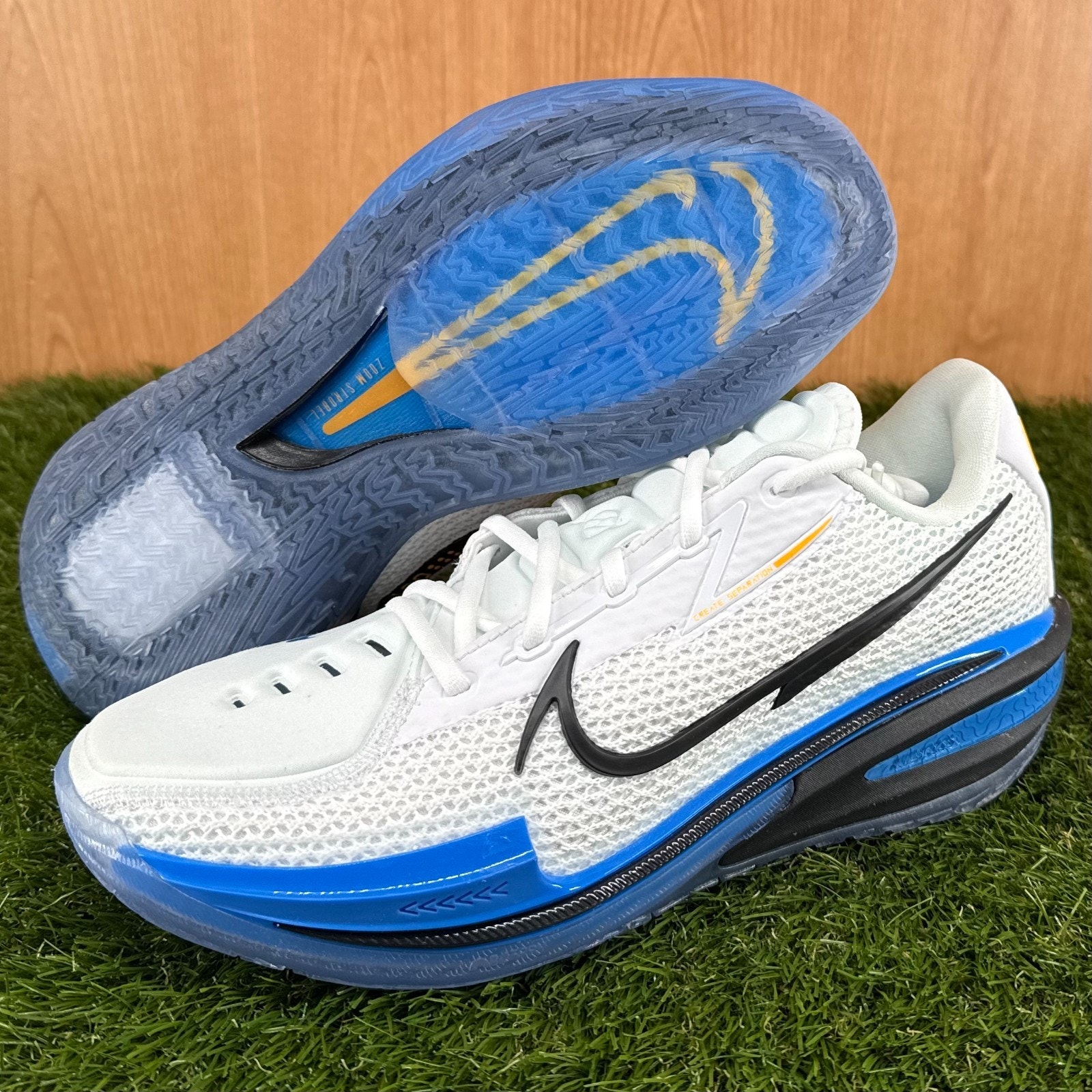Nike Air Zoom Gt Cut Photo Blue Basketball Shoes Cz0175-103 Men's Size 8.5